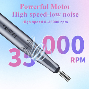 HOWYEA-Perceuse à ongles électrique 35000 tr/min, stylo à ongles couleur sans fil, moteur sans noyau ultra lisse - Product Image 5