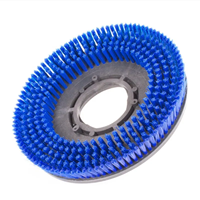Brosse industrielle personnalisable en acier, polypropylène et nylon pour machine de nettoyage de tapis, brosse circulaire pour laveur de sol DIY, OEM & ODM