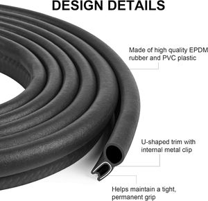 Guarnizione in gomma per porta <span class=keywords><strong>auto</strong></span> - Product Image 3