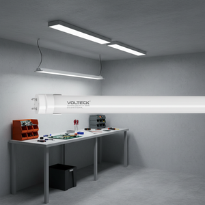 BOX 2 Tubo LED T8 9W G13, 6500K bianco freddo, opalino, VOLTECK - Product Image 3