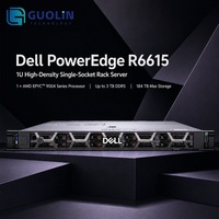Serveur Dell PowerEdge R6615 1U pour la virtualisation et l'hébergement cloud, serveur de charge de travail informatique pour centre de données