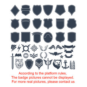 Cina con logo personalizzato in metallo con spilla in morbido smalto duro - Product Image 4