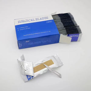 Lama chirurgica medica monouso in acciaio al carbonio 100/scatola - Product Image 3