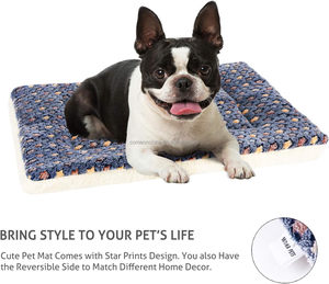 <span class=keywords><strong>Tapis</strong></span> de lit en molleton doux bon marché pour petits, moyens et grands chiens, chats, <span class=keywords><strong>tapis</strong></span> de caisse <span class=keywords><strong>lavable</strong></span> - Product Image 4