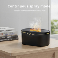 Humidificateur à flamme portable USB mini ultrasonique à brume fraîche, petit diffuseur d'arômes de bureau avec CE Rohs FCC