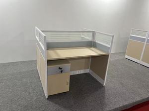 โต๊ะทำงานแบบโมดูลาร์ Moderno Convertible Cubicle สำหรับ 1-3 คน วัสดุเมลามีน เหมาะสำหรับใช้ในโรงเรียน ภายนอกอาคาร และอพาร์ตเมนต์ - Product Image 5