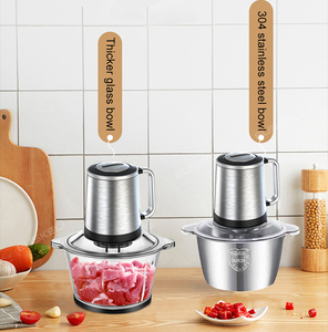 Picadora eléctrica multifuncional barata de 2 velocidades, licuadora de frutas, picadora de carne, picadora de carne y verduras - Product Image 5