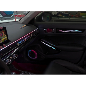 Kit d'éclairage d'ambiance intérieur personnalisé pour Honda Civic/Integra 2022-2025 – Lampe d'ambiance LED Symphony pour tableau de bord et portières (sortie d'usine) - Product Image 2