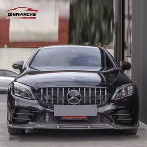 Lèvre de pare-chocs avant en fibre de carbone véritable <span class=keywords><strong>prix</strong></span> usine pour <span class=keywords><strong>Mercedes</strong></span> Benz <span class=keywords><strong>classe</strong></span> C W205 C260l coupé C43 2019-2021 - Product Image 2