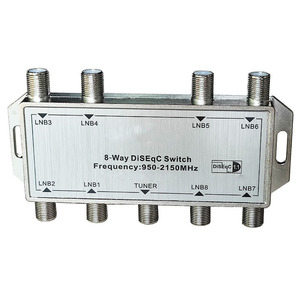 Factory Supply Satellite Dish Antenna <strong>DISEqC</strong> <strong>8X1</strong> Switch