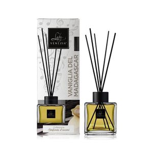 Diffuseur d'ambiance en cube à la vanille de Madagascar 100 ml avec bâtonnets - Product Image 1