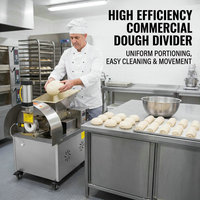 Machine de découpe automatique de pâte à biscuits et à pizza, petite et professionnelle, avec mouleuse et diviseuse électrique de boulettes de pâte pour la cuisine