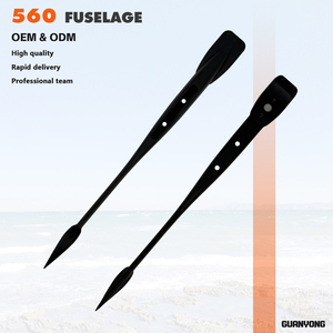 Fuselaje Black Axis Sillyshort con Anodo de Zinc para Prevenir la Corrosión, 560 mm, Accesorios Avanzados, Fuselaje-560, Hidroala de Fibra de Carbono - Product Image 3