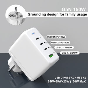 Pd MUR Gan <span class=keywords><strong>Chargeur</strong></span> Usb c Ordinateur Portable Universel Super Rapide 150w 100w 65w 30W <span class=keywords><strong>Macbook</strong></span> <span class=keywords><strong>Pro</strong></span> gan Chargeurs - Product Image 2