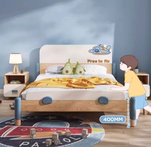 Cama individual <span class=keywords><strong>de</strong></span> <span class=keywords><strong>madera</strong></span> maciza <span class=keywords><strong>de</strong></span> 1,2 m para niños, diseño simple <span class=keywords><strong>de</strong></span> avión <span class=keywords><strong>de</strong></span> dibujos animados en <span class=keywords><strong>madera</strong></span> <span class=keywords><strong>de</strong></span> Cera blanca, cama para niños <span class=keywords><strong>de</strong></span> 1,5 m - Product Image 3