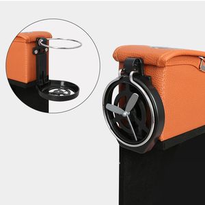 Organizador de asiento de coche, caja de almacenamiento de hendidura, soporte de relleno para billetera, ranura para teléfono, bolsillo, accesorios para coche - Product Image 4