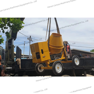 CR-510L di động TRỘN BÊ TÔNG nghiêng trống trộn bê tông với Phễu để bán - Product Image 6