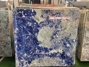 Lastra di <span class=keywords><strong>Marmo</strong></span> <span class=keywords><strong>Blu</strong></span> <span class=keywords><strong>Naturale</strong></span> di Alta Qualità, <span class=keywords><strong>Marmo</strong></span> <span class=keywords><strong>Blu</strong></span> Boliviano per Pareti del Bagno, Isola della Cucina, Top Lavabo, Parete Decorativa - Product Image 1