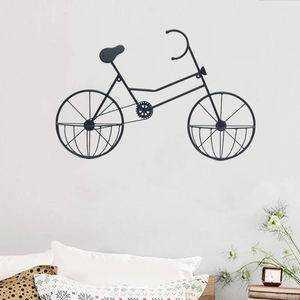 Decoración de jardín, <span class=keywords><strong>maceta</strong></span> para bicicleta, soporte de pared de Metal, colgante decorativo, plantas en <span class=keywords><strong>maceta</strong></span>, macetas para bicicleta, suministro de fábrica de hierro Vintage - Product Image 1