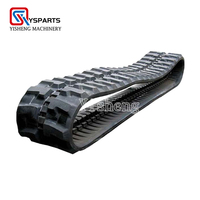 Orugas de Goma de Alta Calidad 180x72x40 230x96x35 250x96x41 300x53x80 para Miniexcavadora U10 U15 U17-3 U20 U25-3, Piezas del Tren de Rodaje