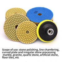 Disques abrasifs ronds refroidis à l'eau ZYQ155 Aquagrind Pro pour le polissage de la pierre, du marbre, du granit, du quartz, du métal, taille moyenne 20, fabriqués en Chine