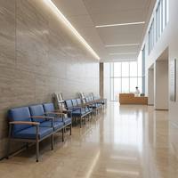 Fauteuils médicaux de luxe en PU pour zone d'infusion hospitalière, design épuré, avec support, faciles à nettoyer, pour magasin de matériel médical
