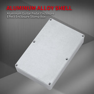 Boîtier de pédale de guitare 1590DD, boîtier en aluminium moulé sous pression, boîtier d'effets audio pour pédale de guitare, boîtier en aluminium pour guitare, 188*<span class=keywords><strong>119</strong></span>*37.5MM - Product Image 5