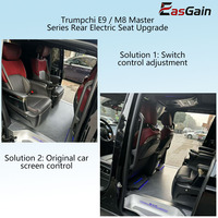 Accessoires de mise à niveau de siège VIP pour Trumpchi E9 PRO MAX M8 Master, kit de modification pour siège de troisième rangée pliable à plat