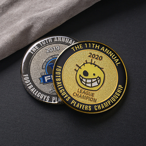 Pièce de monnaie personnalisée en métal émail doux époxy Offre Spéciale, <span class=keywords><strong>Direct</strong></span> d'usine Rugby Football League Champion Challenge pièce Souvenir - Product Image 4