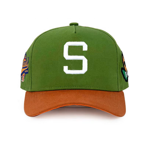 หมวกแก๊ปเบสบอล<span class=keywords><strong>2</strong></span>สีสำหรับผู้ชายหมวก Gorras ทรงโค้งปักโลโก้สำหรับผู้ชายขนาด XXL XL ODM <span class=keywords><strong>5</strong></span>แผง - Product Image 2