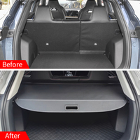 Accessoires d'intérieur de voiture pour Changan X5 Plus Couverture de coffre rétractable en cuir Accessoires d'intérieur pour voiture