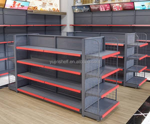 עיצוב פשוט בית מרקחת חנות תצוגה מדפים/מיני מתלה עם גיבוי חורים - Product Image 2