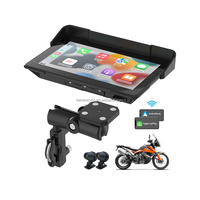 Reproductor Multimedia Inalámbrico para Motocicleta con Android Auto y CarPlay, Portátil, de 7 Pulgadas, Resistente al Agua IP67, TPMS Opcional, Garantía OEM de 1 Año