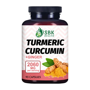 Cápsulas de Cúrcuma de Primera Calidad con Polvo de Cúrcuma y Polvo de Jengibre, Promueve un Sistema Inmunológico Saludable - Product Image 1