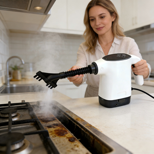 <span class=keywords><strong>Limpiador</strong></span> <span class=keywords><strong>a</strong></span> <span class=keywords><strong>Vapor</strong></span> Eléctrico de Alta Presión para Uso en Exteriores, Automóviles, Hoteles y Hogares, 220V, Material de Aluminio, Limpieza Profunda - Product Image 4