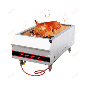 <span class=keywords><strong>Precio</strong></span> de fábrica carbón grande pollo ganso cochinillo asador máquina asador de Gas horno barbacoa oveja cerdo Cordero Chop Grill máquina - Product Image 3