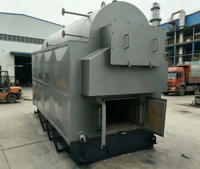 Harga Boiler Uap Kayu Bakar DZH, Termasuk Semua Mesin dan Pipa Pendukung yang Sesuai, Boiler Uap Longitudinal