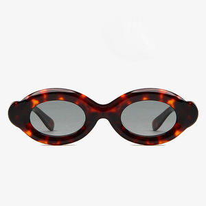 Lunettes de soleil polarisées ovales légères anti-radiation en PC, protection UV400, personnalisables avec logo, pour homme et femme, idéales pour l'extérieur, vente en gros - Product Image 3