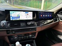 Autoradio multimédia Android à double écran 21 pouces avec Carplay, GPS, navigation, stéréo pour BMW Série 5 F10 F11 2011-2017 Système CIC NBT