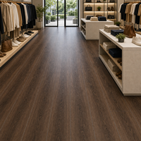 Revêtement de sol SPC WYRAX 5 mm pour appartement, grain de bois naturel, noyau rigide, décoration d'hôtel, résistant à l'humidité, sol intérieur