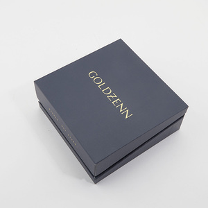 Nouvelle boîte en carton gris écologique personnalisable pour homme, petite et emballée - Product Image 5