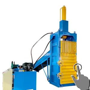 Hot-selling vertical Press Plastic Bale Machine, Hydraulic Baler Vertical Press Plastic Bale Machine