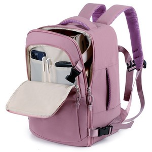 Multi-layer Storage Laptop Bag Expandable Sleeve Pull Rod Business Travel <b>Backpack</b> Short-distance Travel <b>Student</b> Schoolbag - Product Image 5