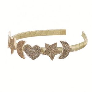 แถบคาดศีรษะพลาสติกรูปดาวสำหรับเด็กสายคาดผมประดับผมแวววาวสำหรับเด็กผู้หญิง - Product Image 2