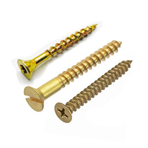 Brass <strong>Wood</strong> <strong>Screw</strong> Brass Slotted Head <strong>Wood</strong> <strong>Screw</strong> Brass Torx Flat Head <strong>Wood</strong> <strong>Screws</strong> - Product Image 1