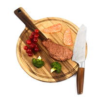 Planche à découper en bois de bambou gravée pour la cuisine, planche à découper pour la maison, fourniture d'usine, WDF