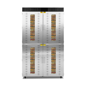 Deshidratador de alimentos DALLE de 96 bandejas, Máquina secadora de alimentos de acero inoxidable con Control de temperatura para golosinas para perros, aperitivos de frutas y verduras - Product Image 1