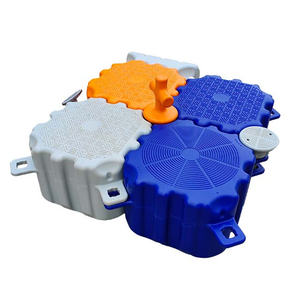 Muelle barato plataforma <span class=keywords><strong>flotante</strong></span> HDPE cubo pontón muelle para plataforma modular de agua - Product Image 1