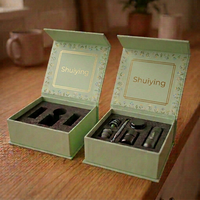 Boîte d'expédition en papier kraft ondulé avec logo personnalisé, boîte à courrier, boîte cadeau, emballage pour parfum, nourriture, bijoux, cosmétiques