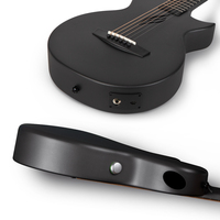 Guitare acoustique Enya NOVA GO SP1 en fibre de carbone, finition satinée, 35 pouces, avec micro AcousticPlus, étui, sangle, câble, voyage